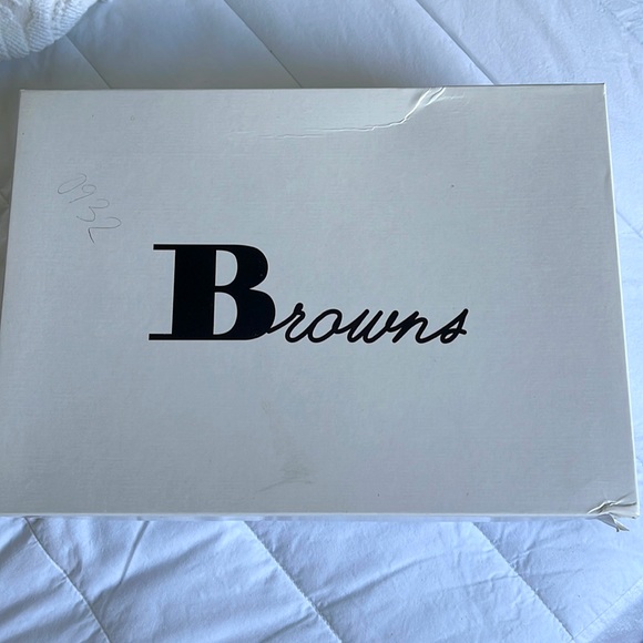 Italian Wedge Sandals with Gold Studs - Picture 7 of 7